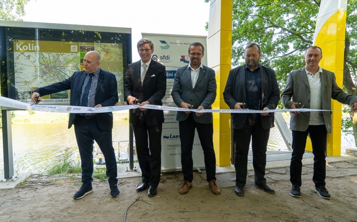 V Kolíně se otevřelo nové veřejné přístaviště pro osobní lodní dopravu a začala stavba přístaviště pro malá plavidla