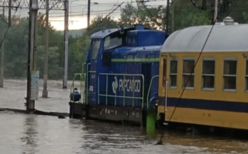 Nepříznivé počasí narušuje provoz železniční nákladní dopravy po celém Česku